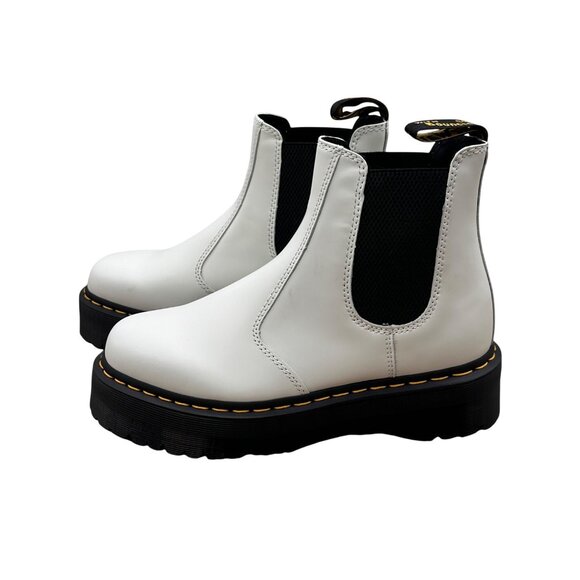 Dr Martens Men's 11 Combat Boots 2976 YS  Style Punk Goth Platform Ankle Boots - Picture 4 of 9